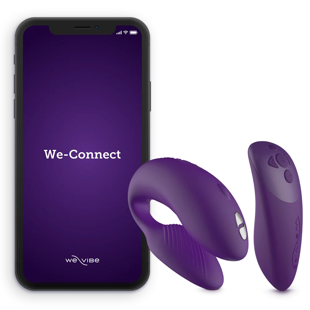 We-Vibe Chorus Purple parvibrator med fjärrkontroll