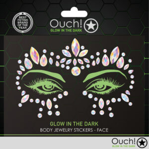 Ouch! – Body Jewelry Stickers Face – 3